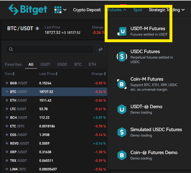 비트겟 usdt 선물