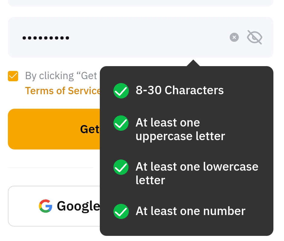 bybit password