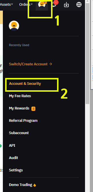 Account Security