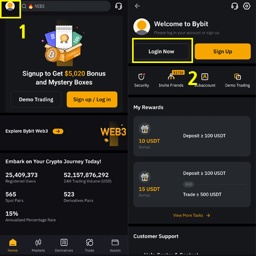 BYBIT LOGIN NOW
