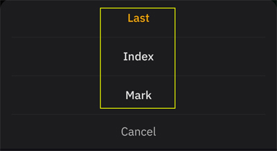 last index mark