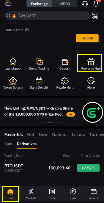 bybit rewards hub