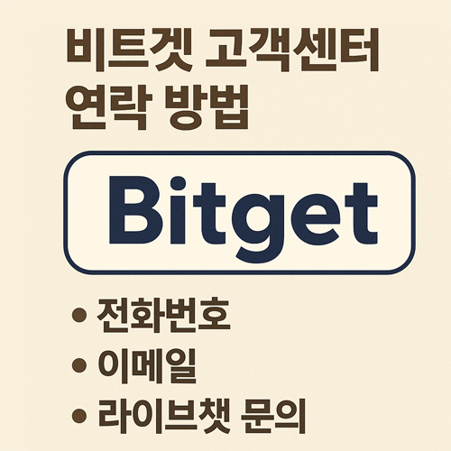 비트겟 고객센터 전화, 이메일, 라이브챗 문의 방법 안내 이미지